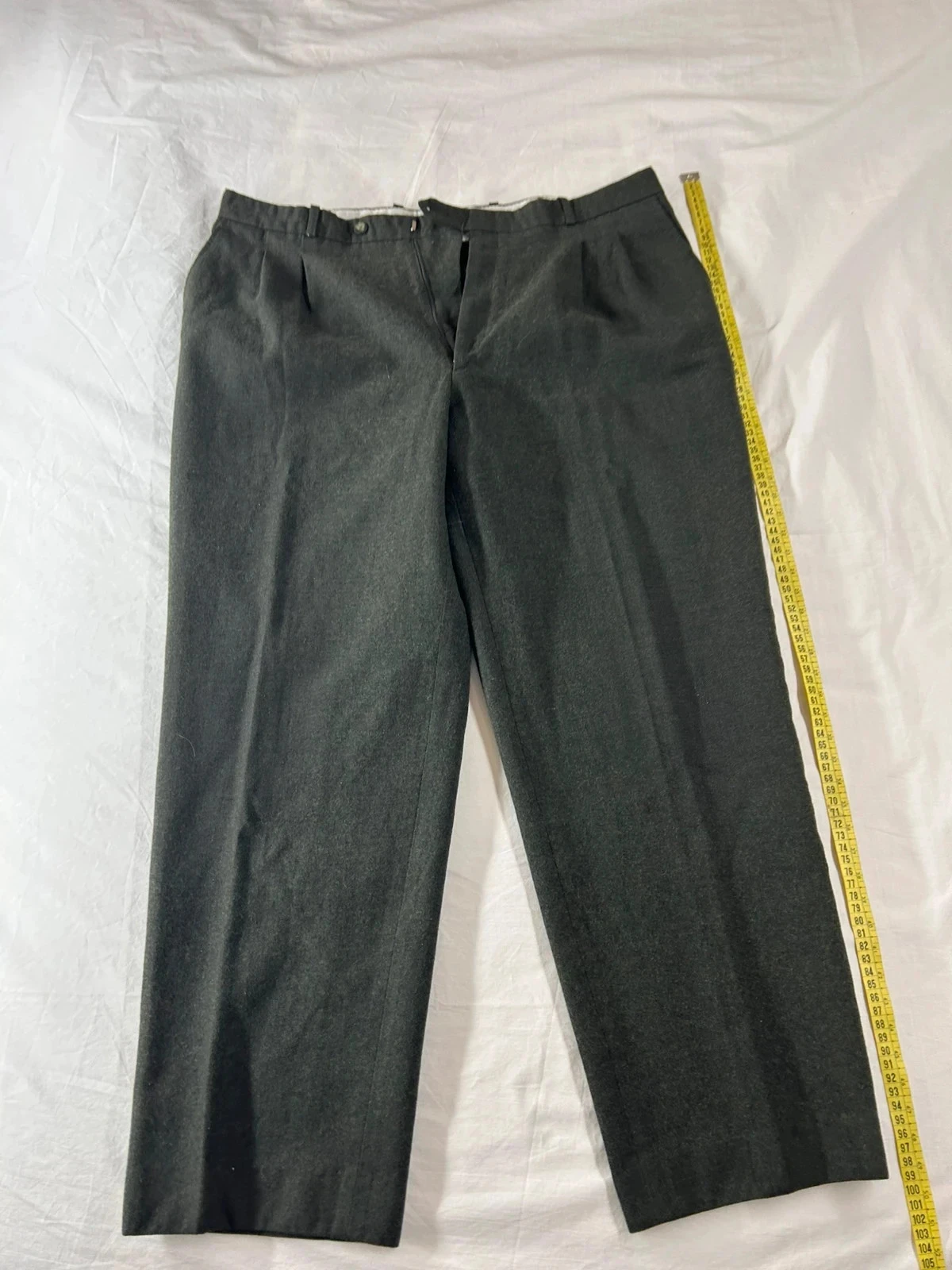 Vintage straight wool trousers – photo 2